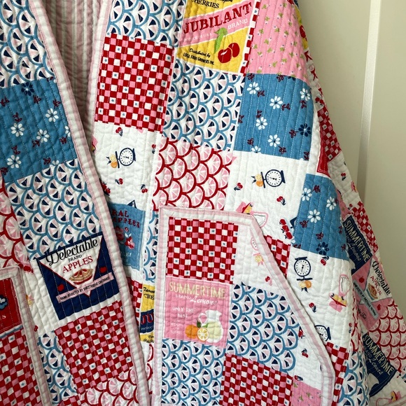 Colorful Patchwork Spring Jacket - Picture 2 of 4